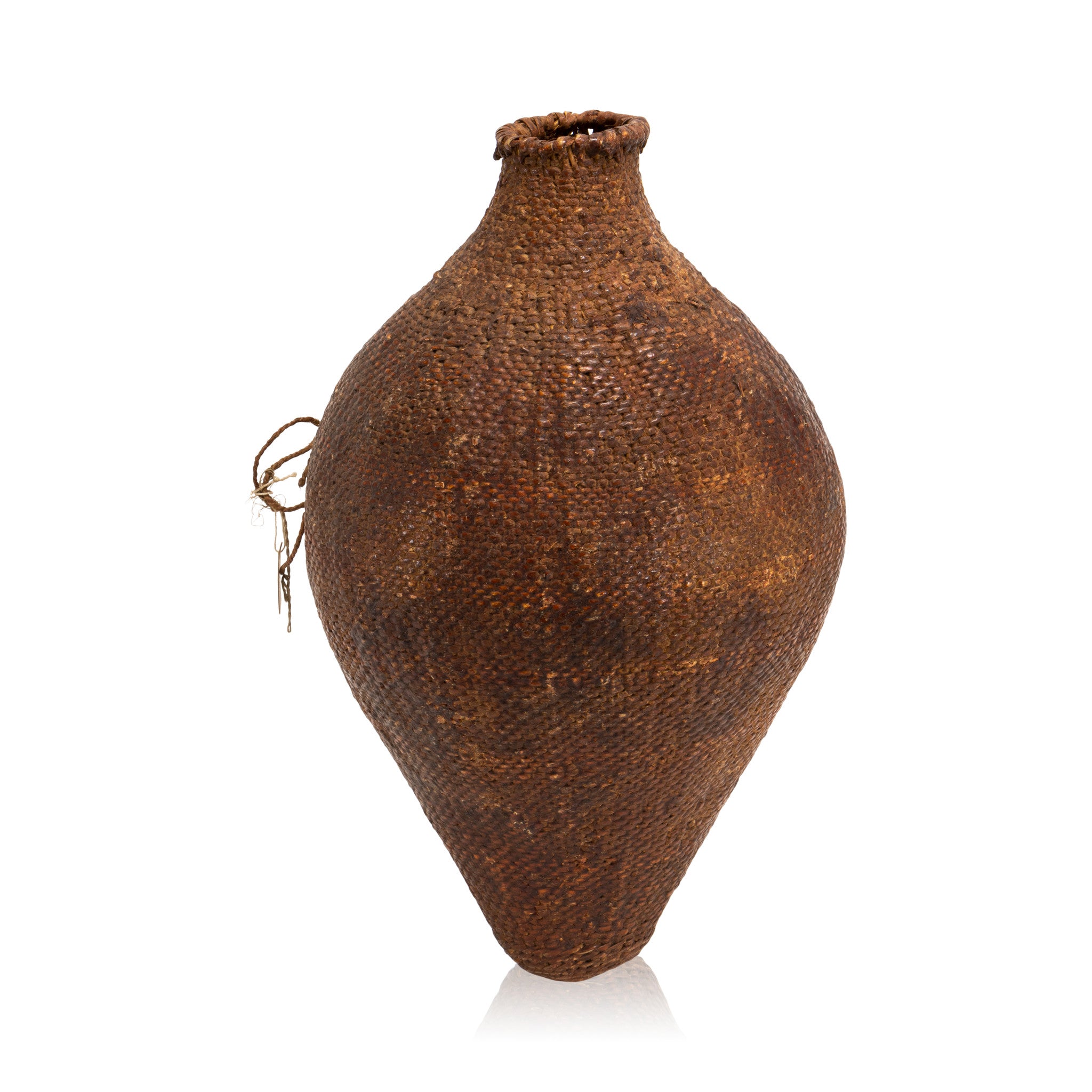 Havasupai Water Olla, Native, Basketry, Vertical