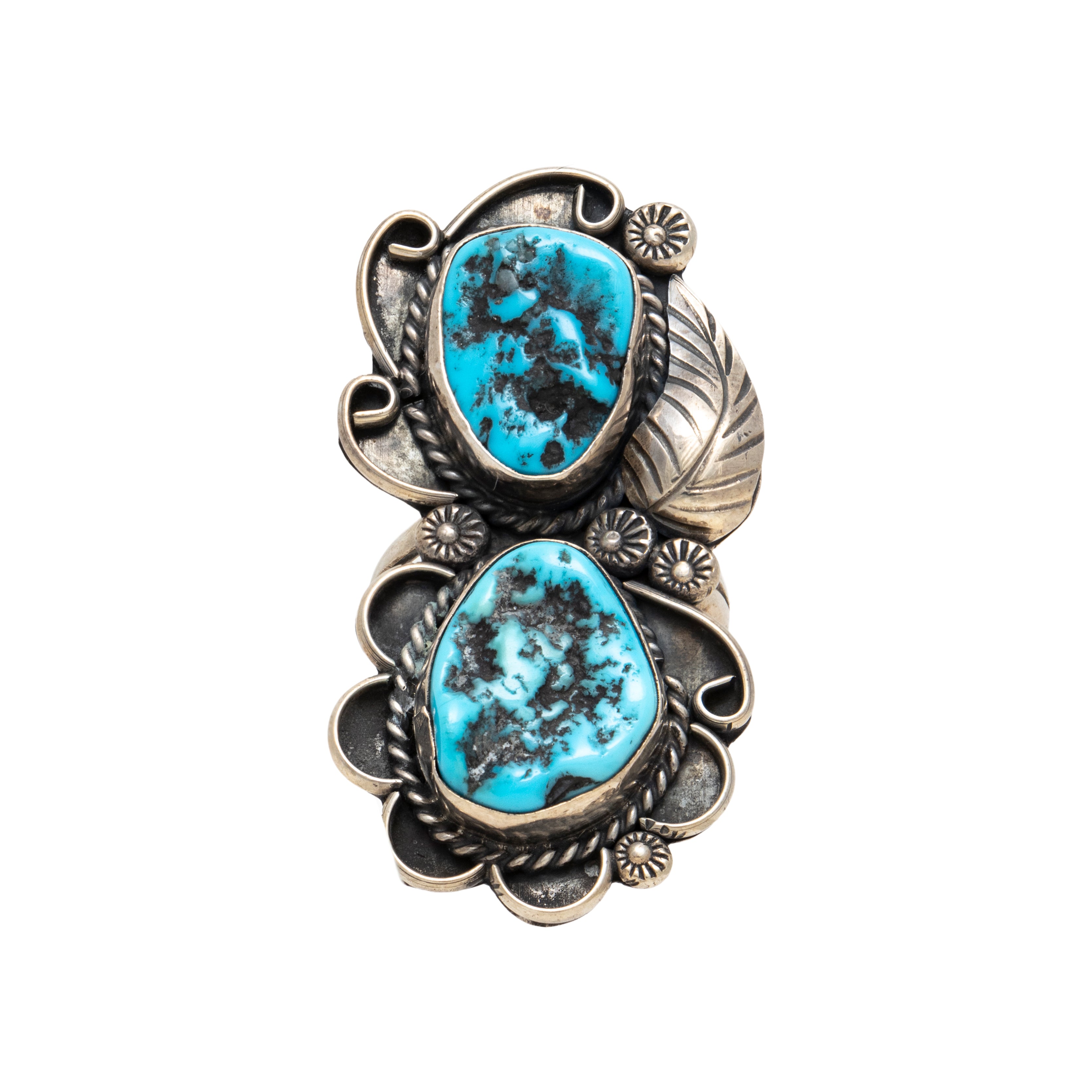 Turquoise and Sterling Ring