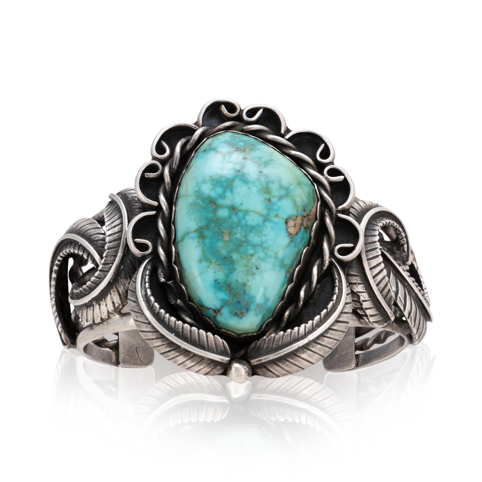 Navajo Turquoise Bracelet, Jewelry, Bracelet, Native