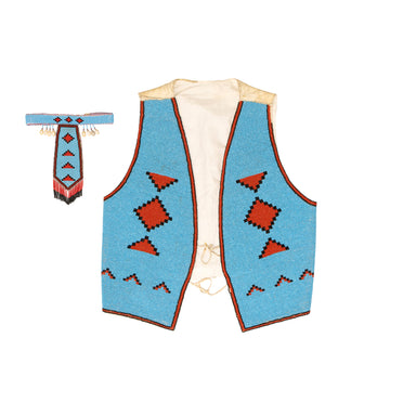 Blackfeet Vest, Native, Garment, Vest