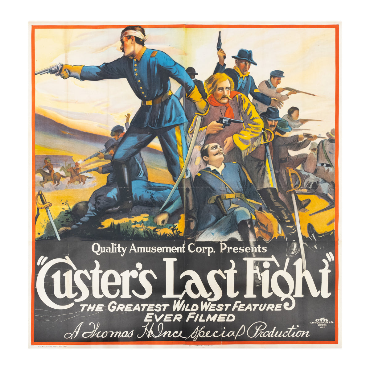 Custer's Last Fight Poster — Cisco's Gallery