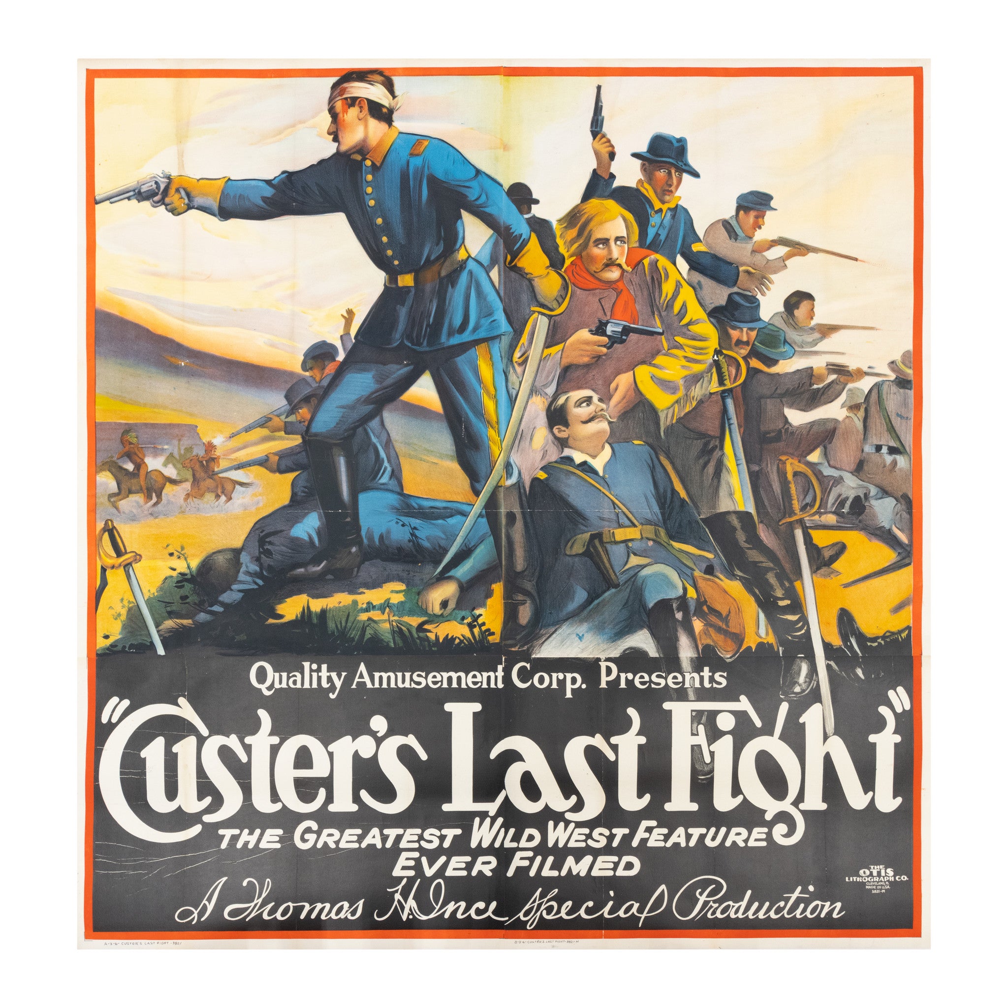 Custer's Last Fight Poster, Fine Art, Print, Other