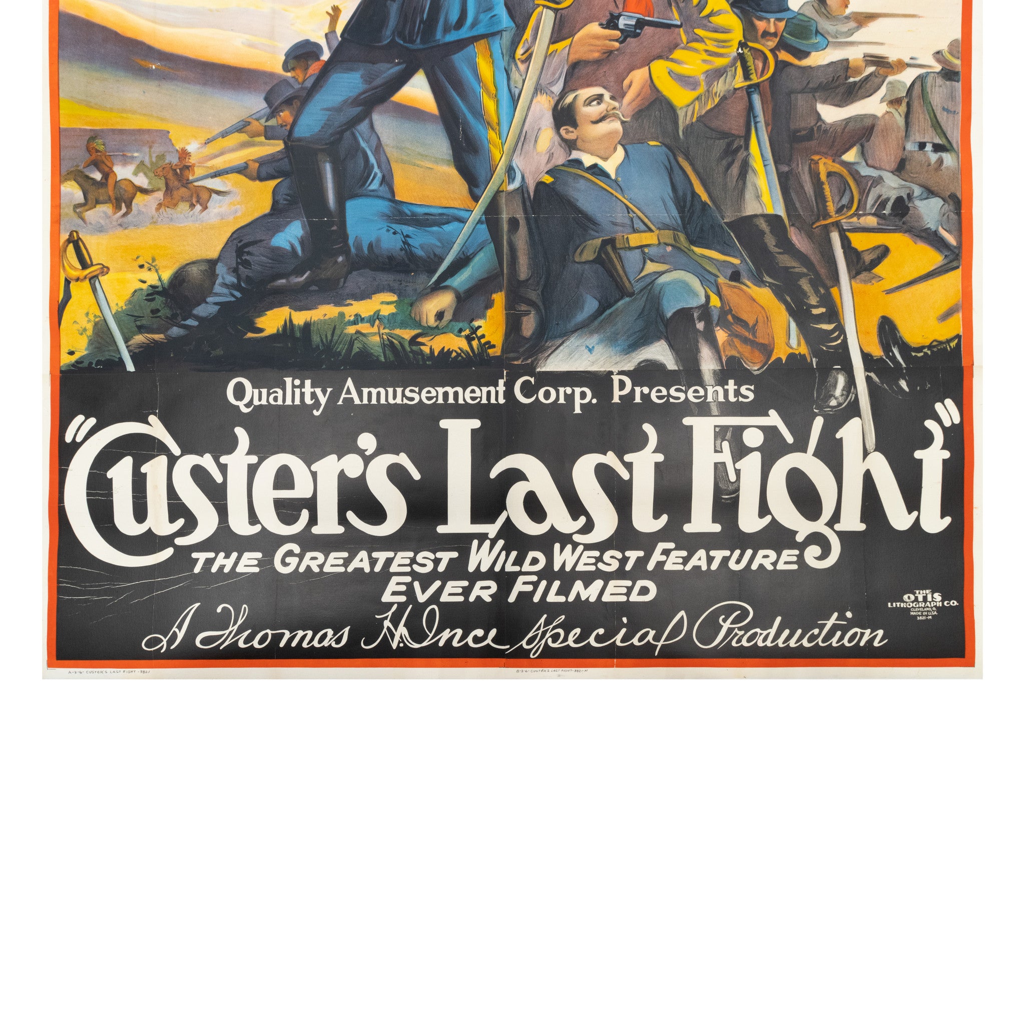 Custer's Last Fight Poster