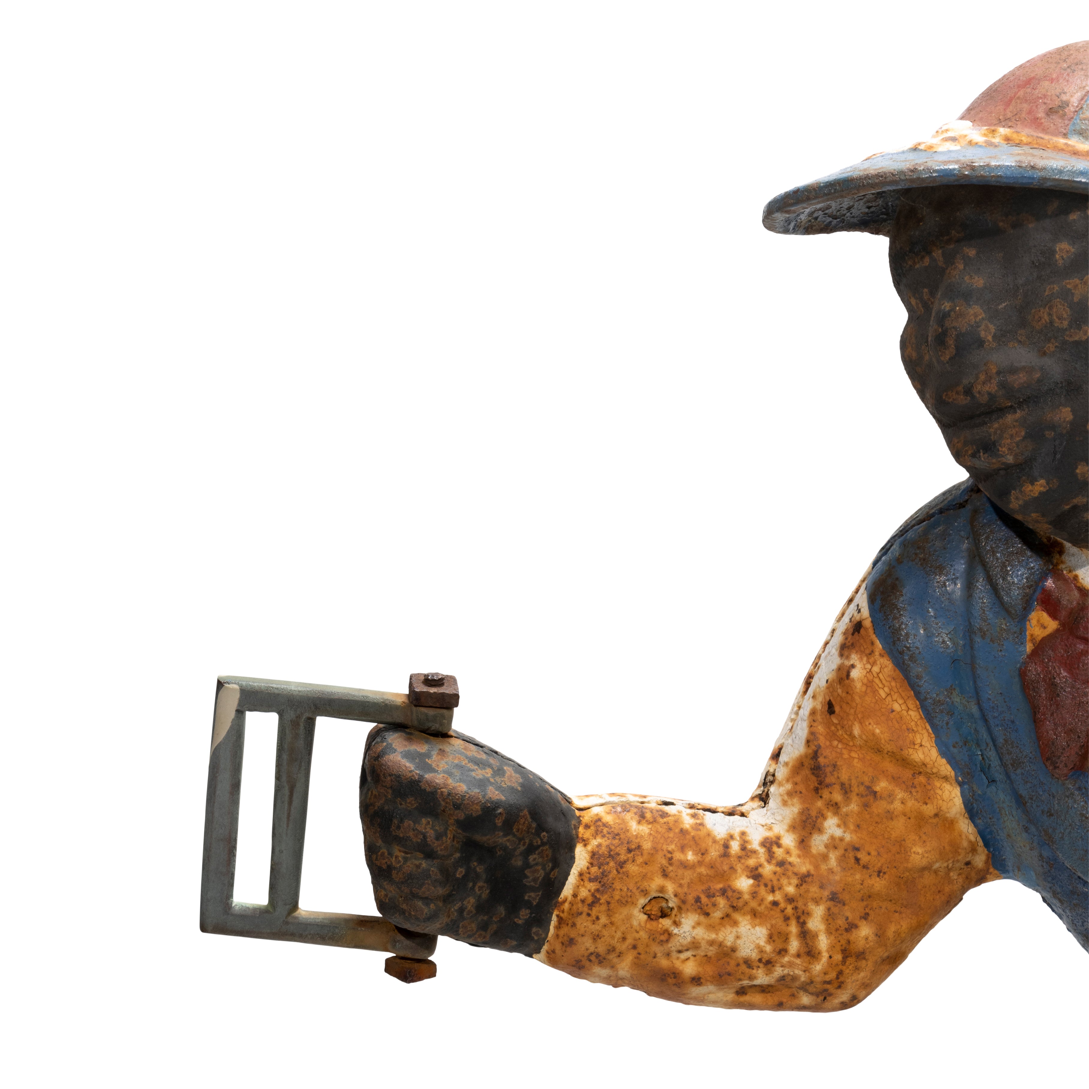 Cast Iron Jockey Hitching Post