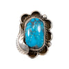 Turquoise and Sterling Ring