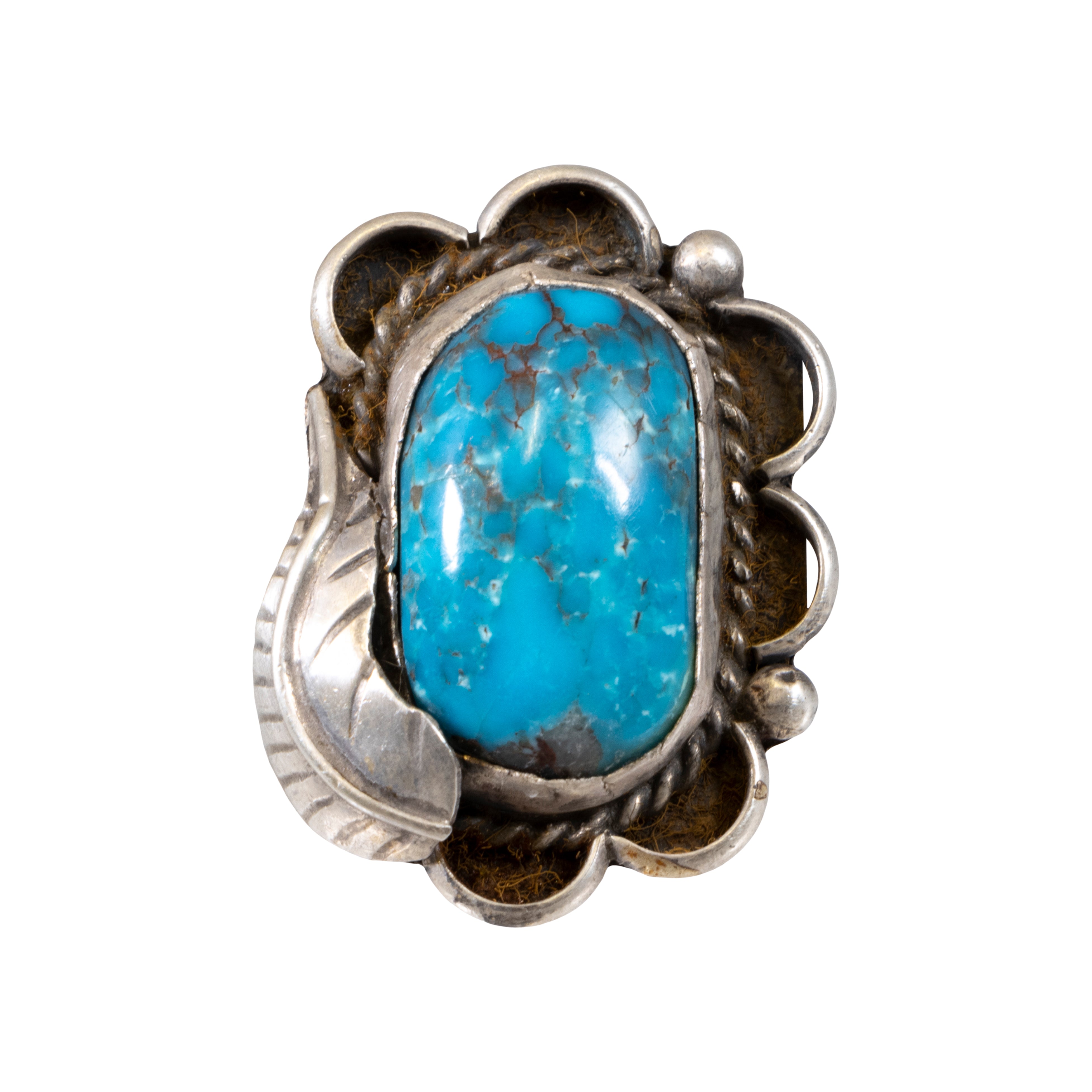 Turquoise and Sterling Ring