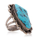 Single Stone Turquoise Ring, Jewelry, Ring, Native