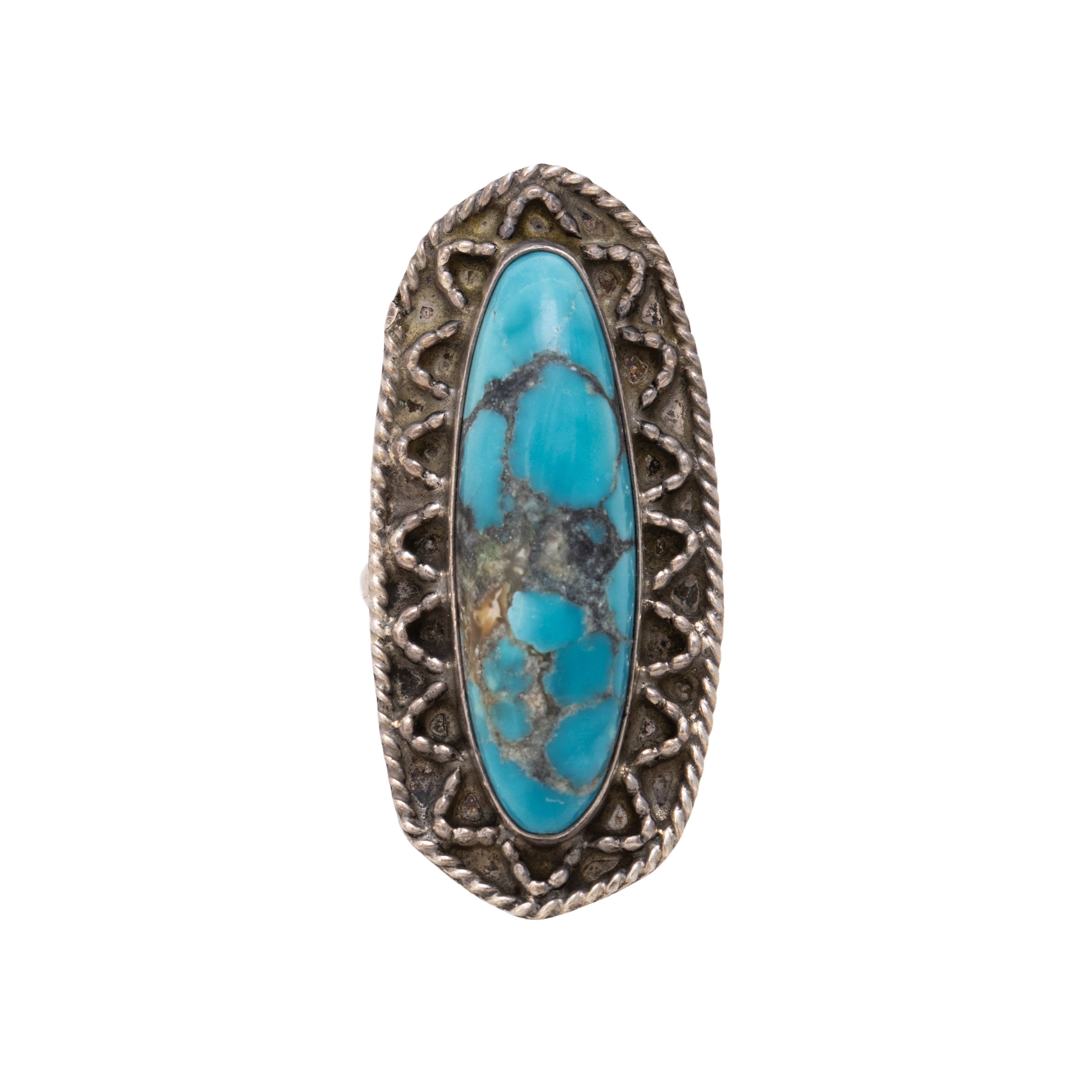 Single Stone Turquoise Ring