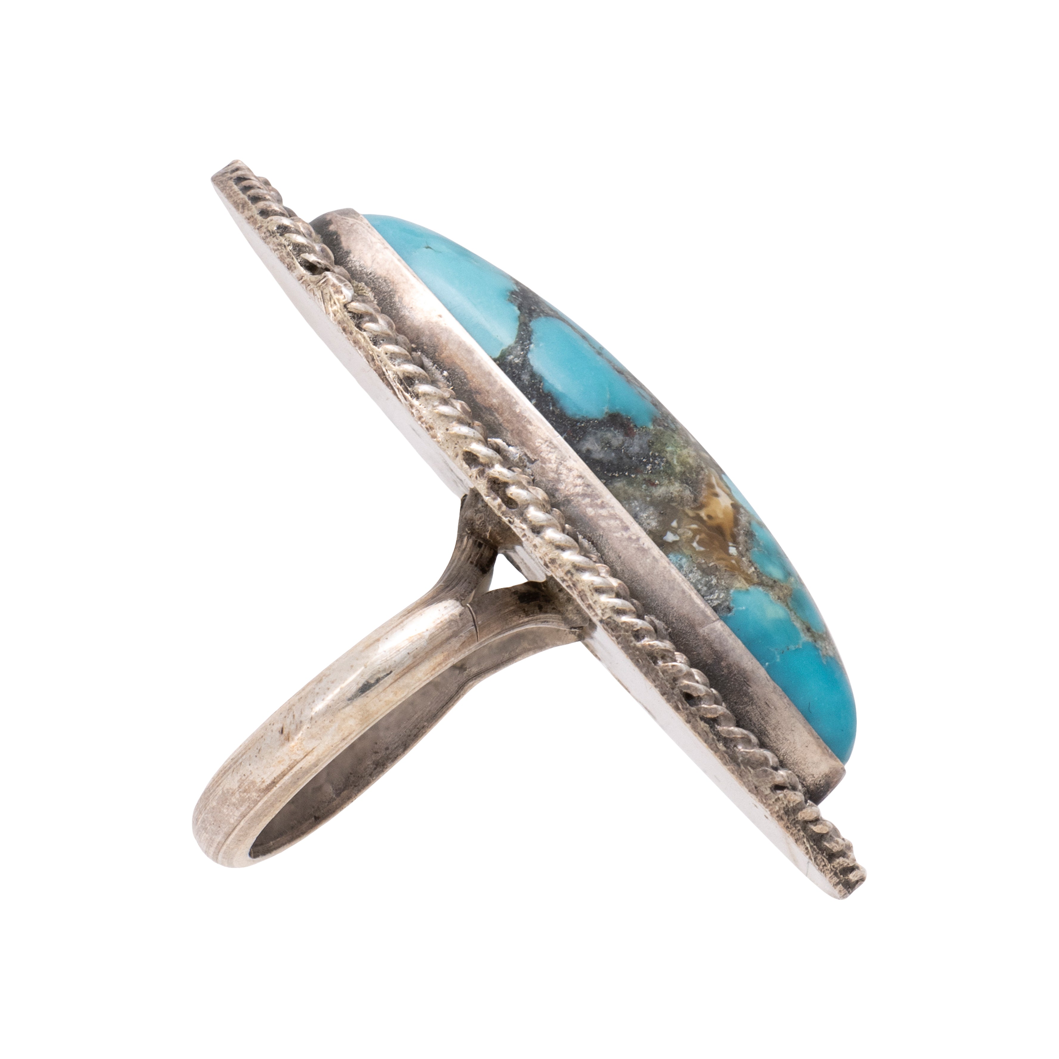 Single Stone Turquoise Ring