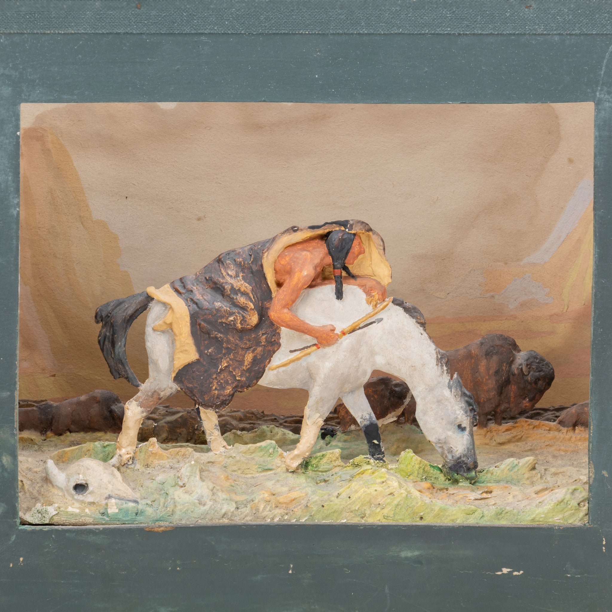 "Hunting Buffalo - Apache" WPA Vignette