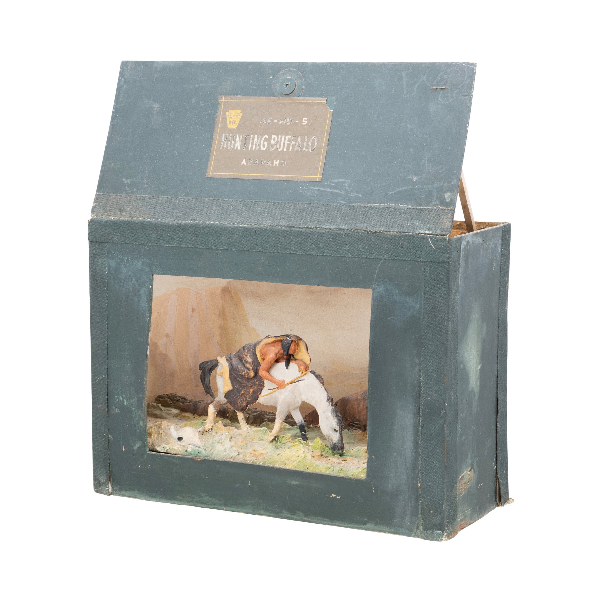 "Hunting Buffalo - Apache" WPA Vignette