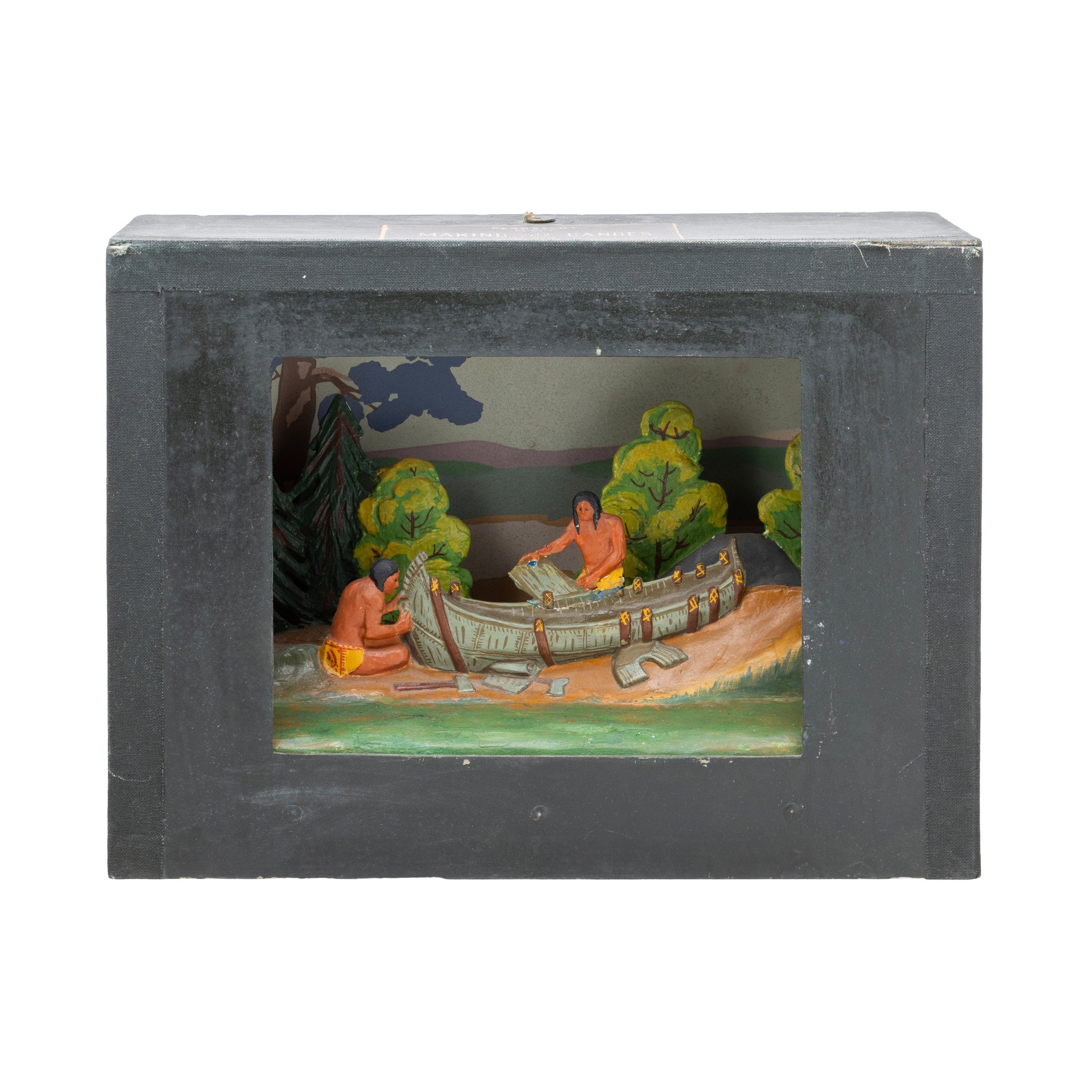 "Making Snowshoes" WPA Vignette, Furnishings, Decor, Other