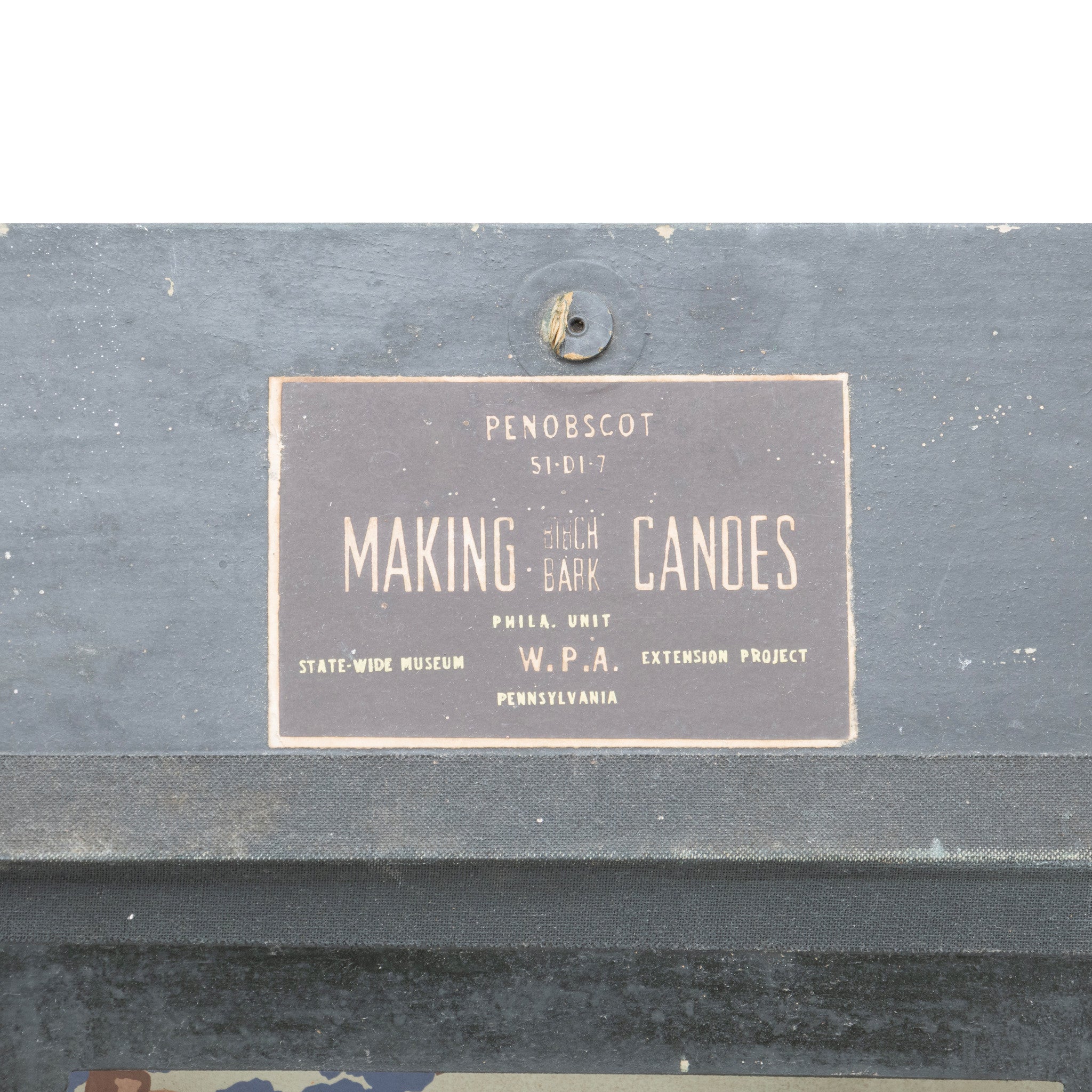 "Making Snowshoes" WPA Vignette