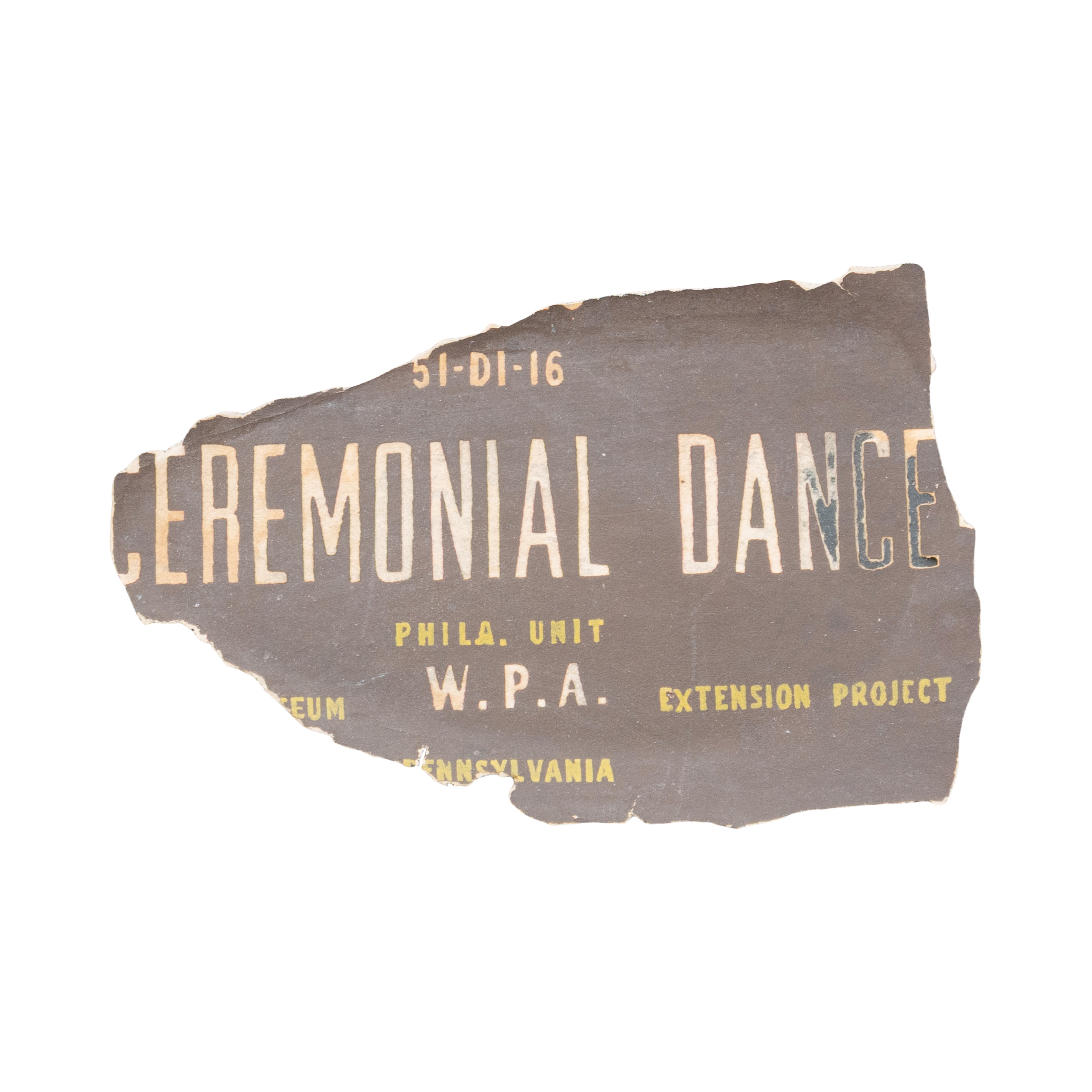 "Pueblo Dance" WPA Vignette