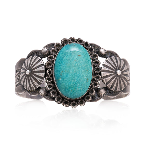 Fred Harvey Turquoise Bracelet, Jewelry, Bracelet, Southwest