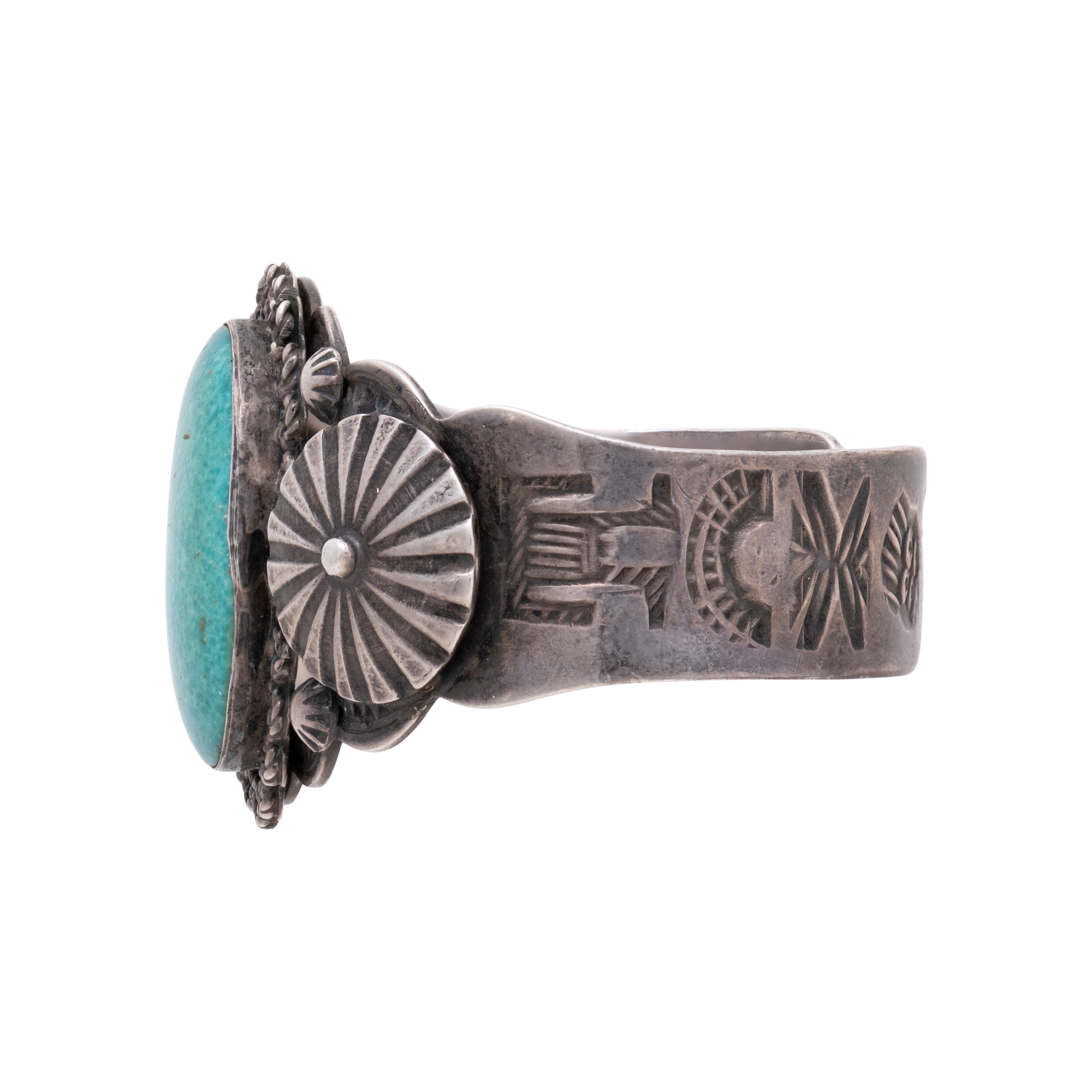Fred Harvey Turquoise Bracelet
