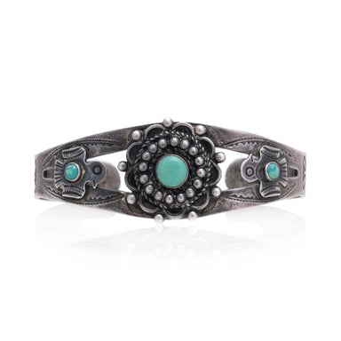 Fred Harvey Turquoise Bracelet, Jewelry, Bracelet, Native