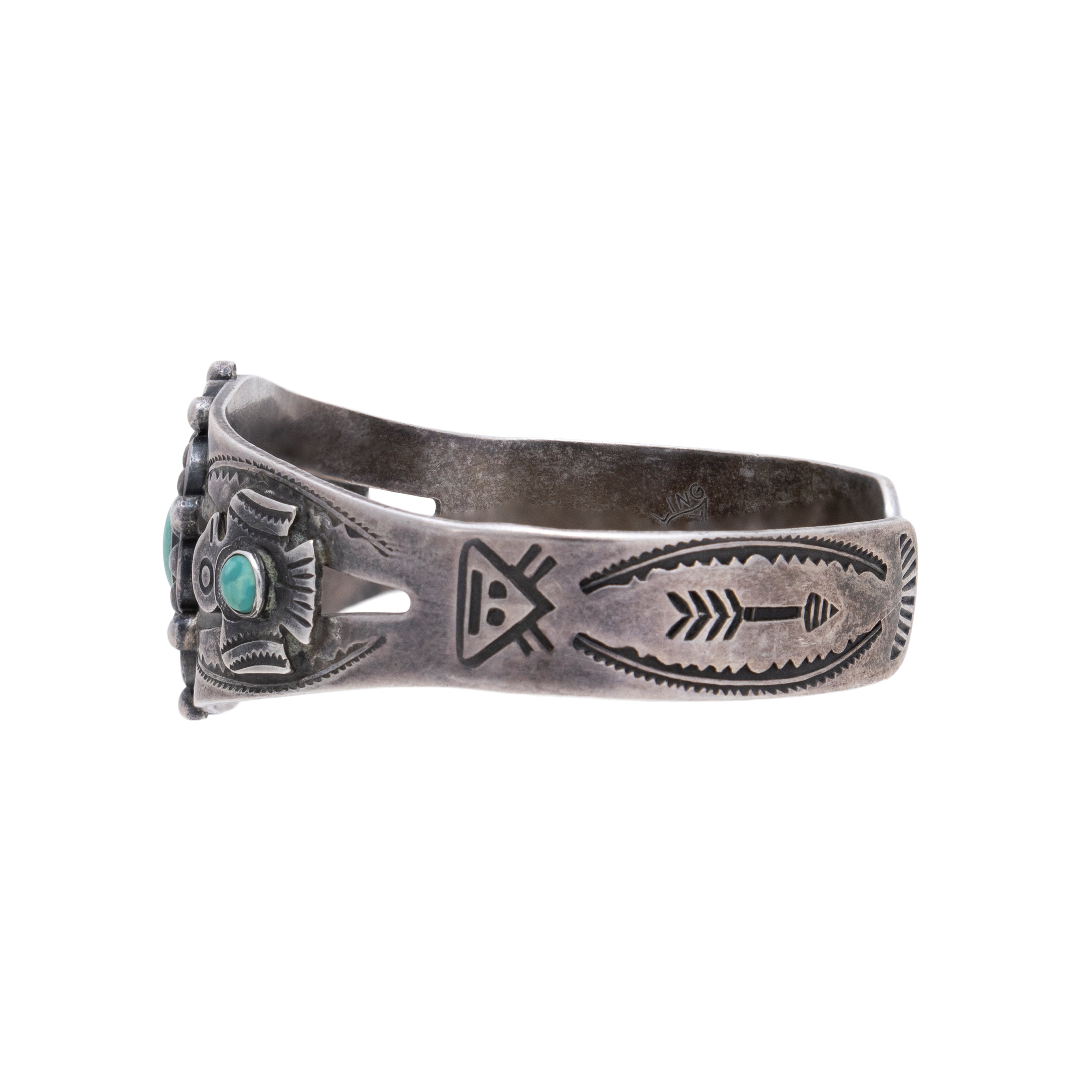 Fred Harvey Turquoise Bracelet