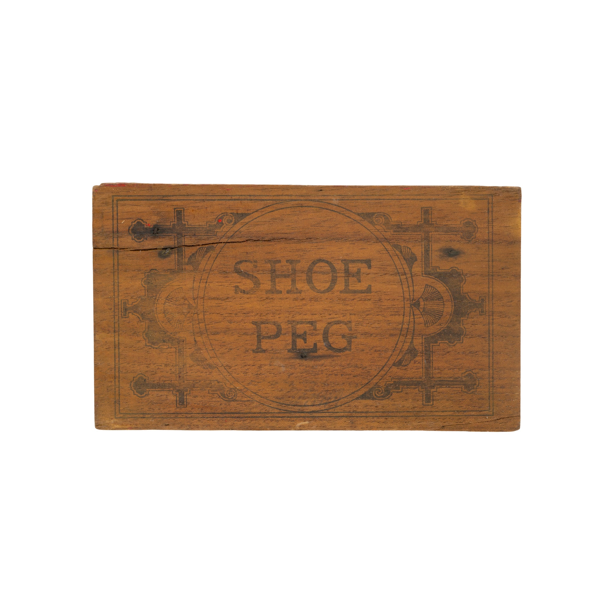 Tramp Art Pedestal Box