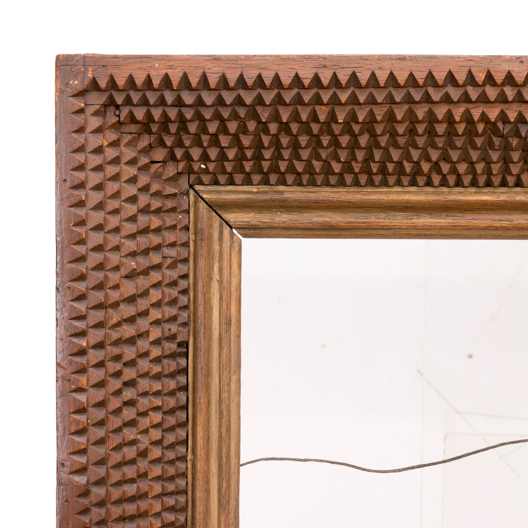 Tramp Art Picture Frame