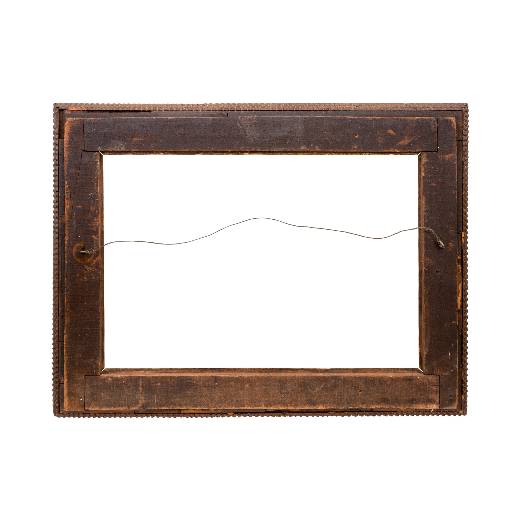 Tramp Art Picture Frame