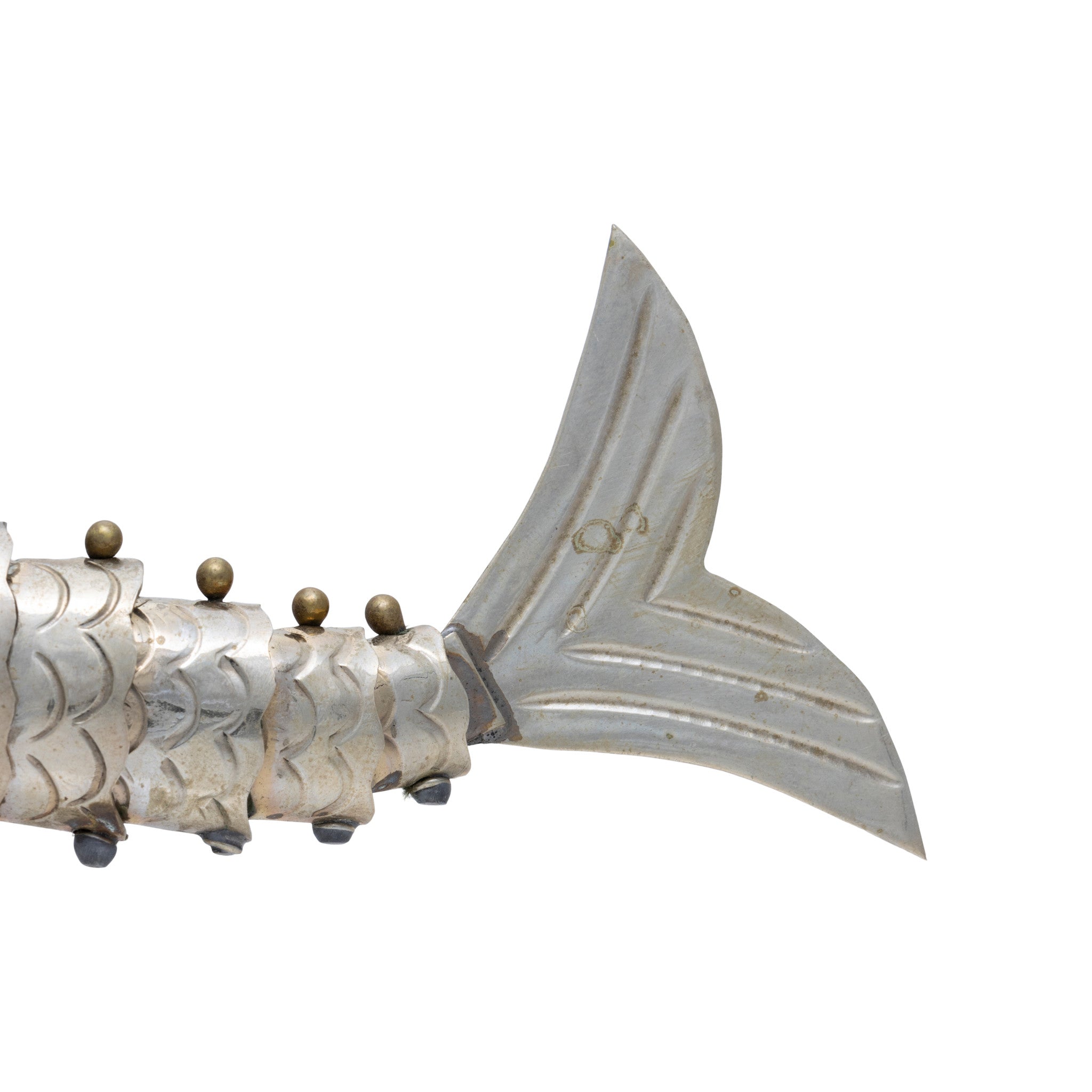 Silver Articulated Fish Bottle Opener