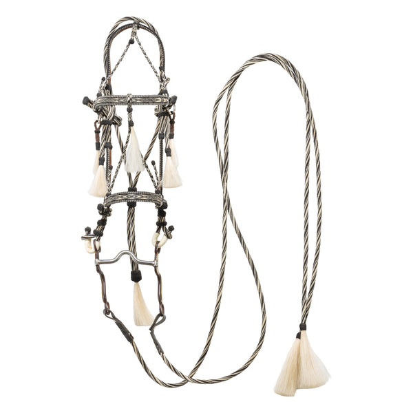 Deer Lodge Prison Horsehair Bridle, Western, Horse Gear, Bridle