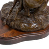 "Calf in the Way" Bronze by Robert Scriver