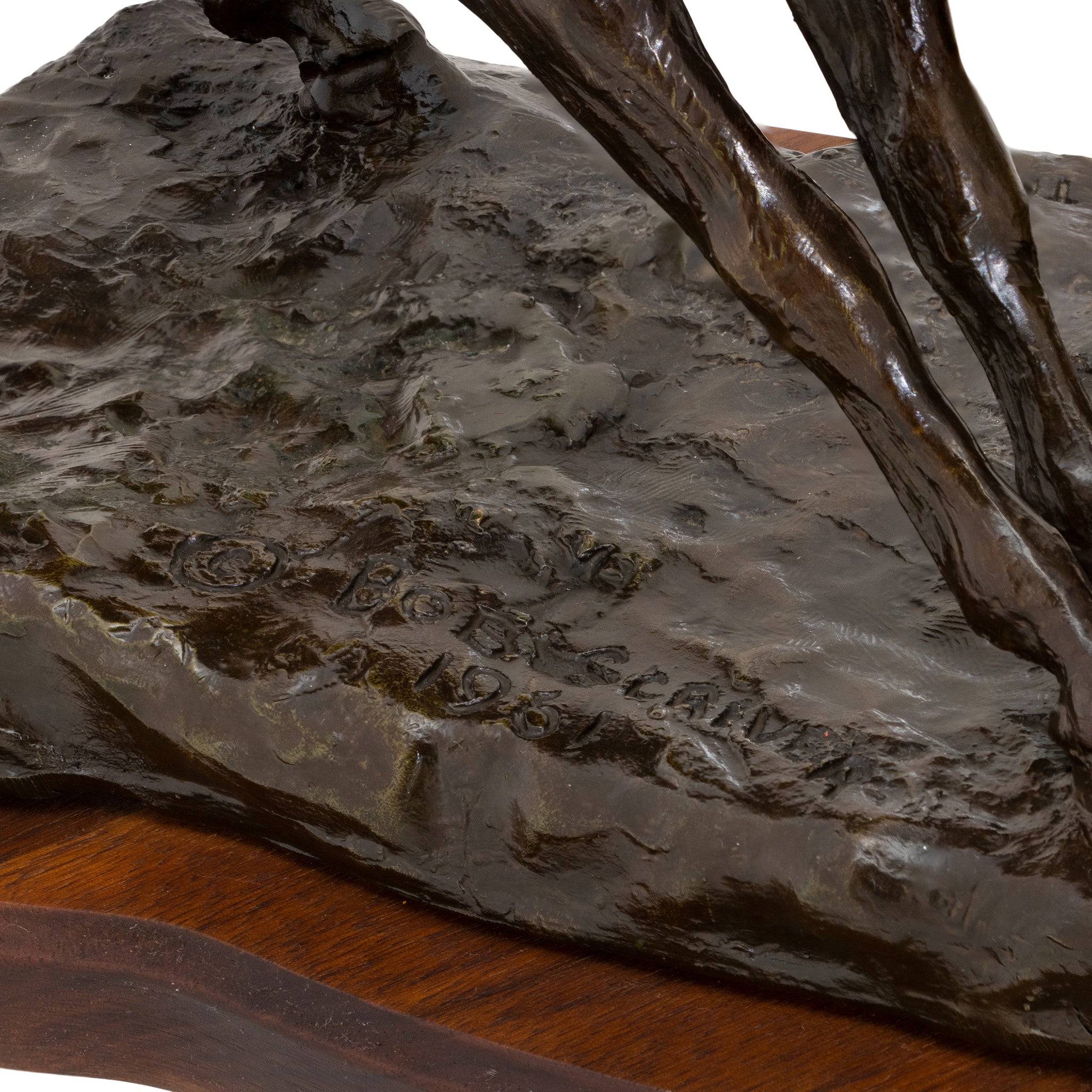 "4 O'Clock in the Morning" Bronze by Robert Scriver