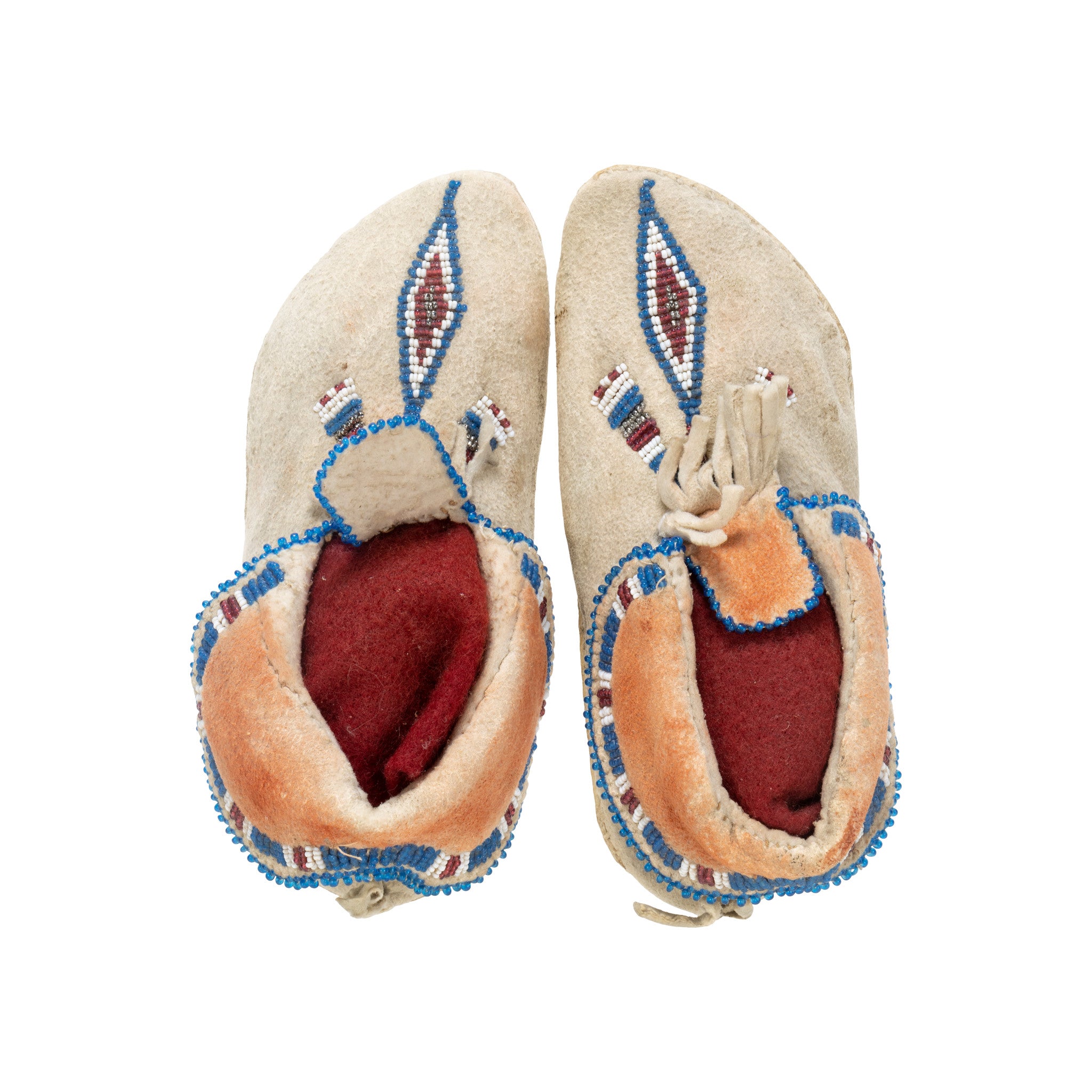 Comanche Kiowa Infant Moccasins