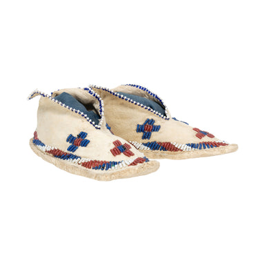 Apache Infant Moccasins, Native, Garment, Moccasins
