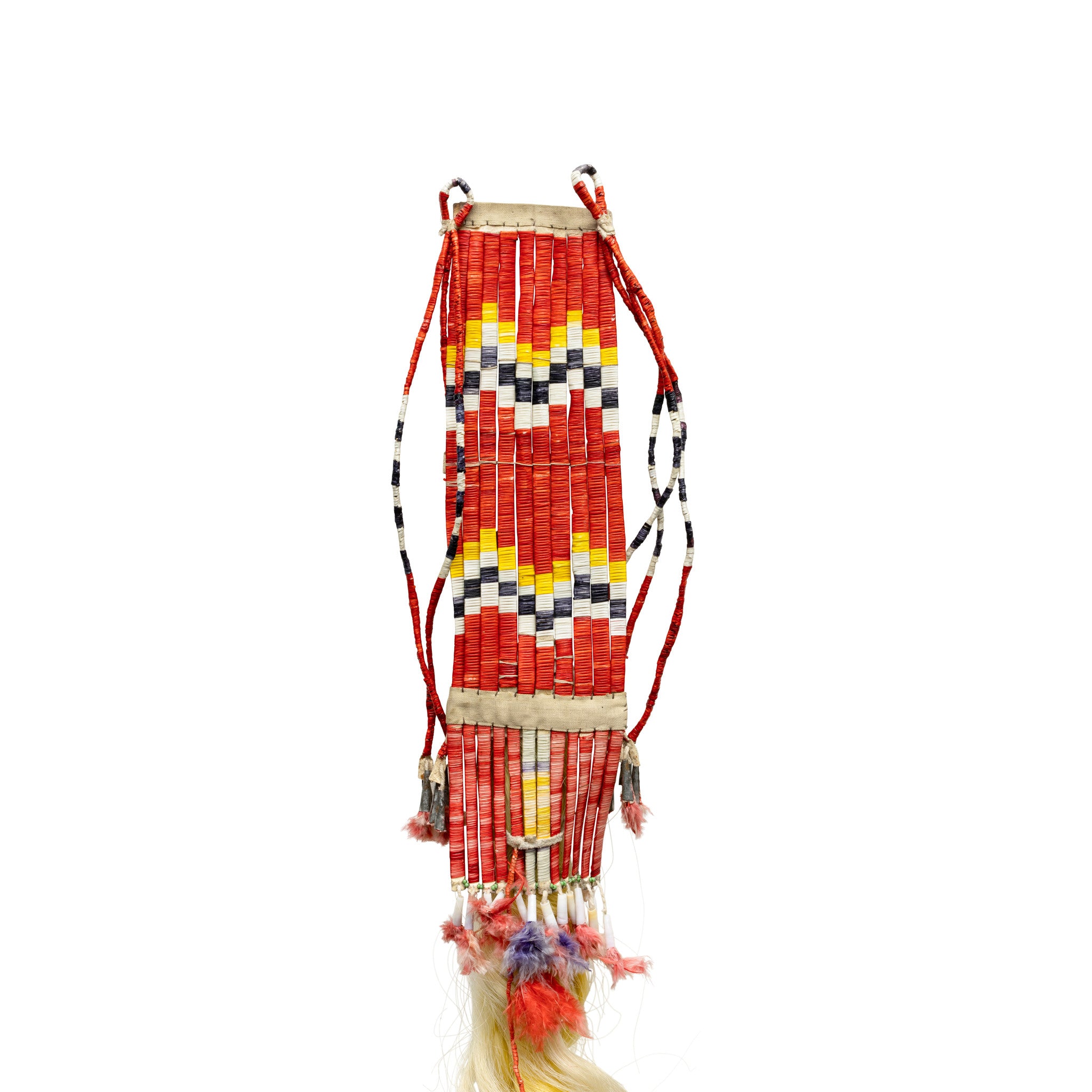 Northern Plains Quilled Hair Drop