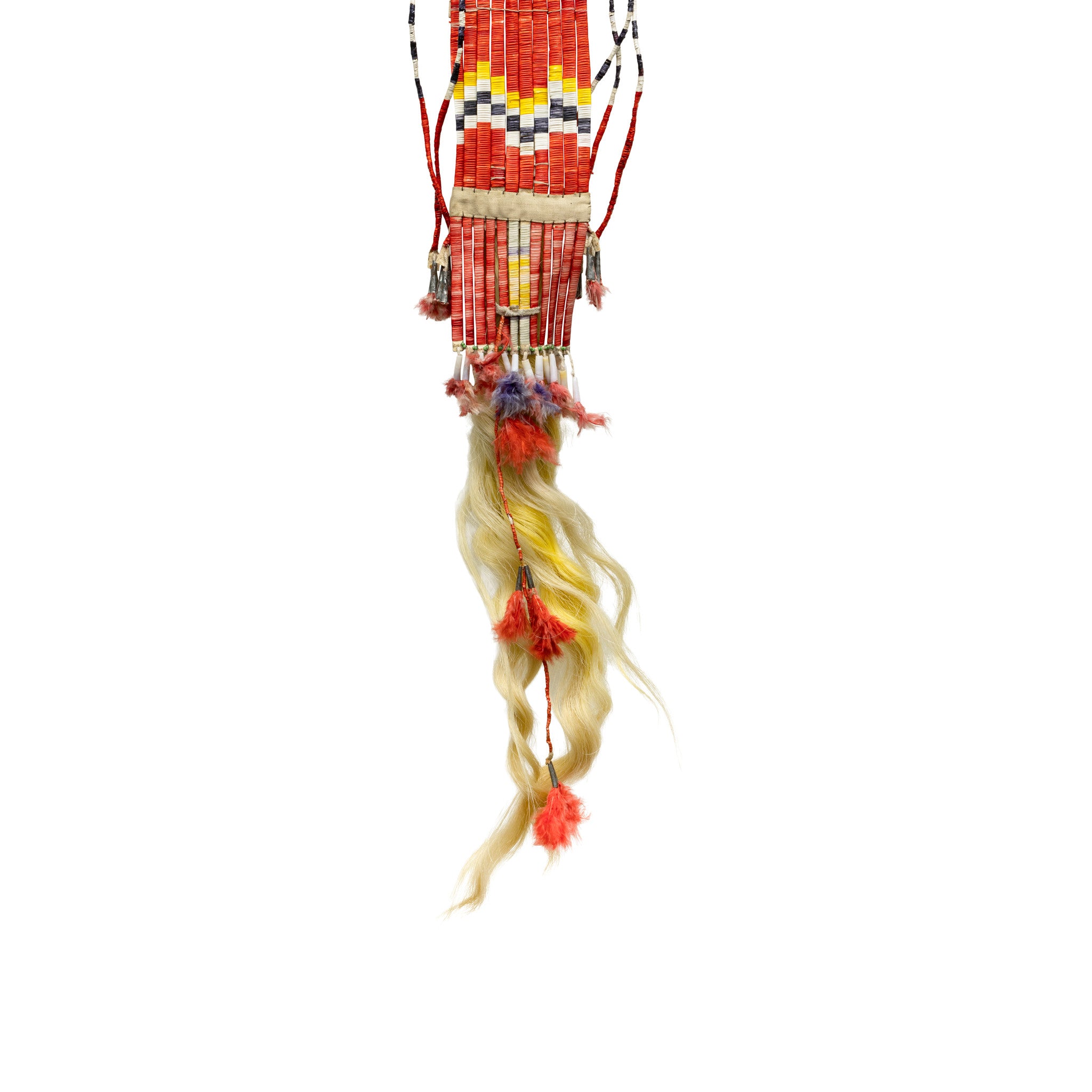 Northern Plains Quilled Hair Drop