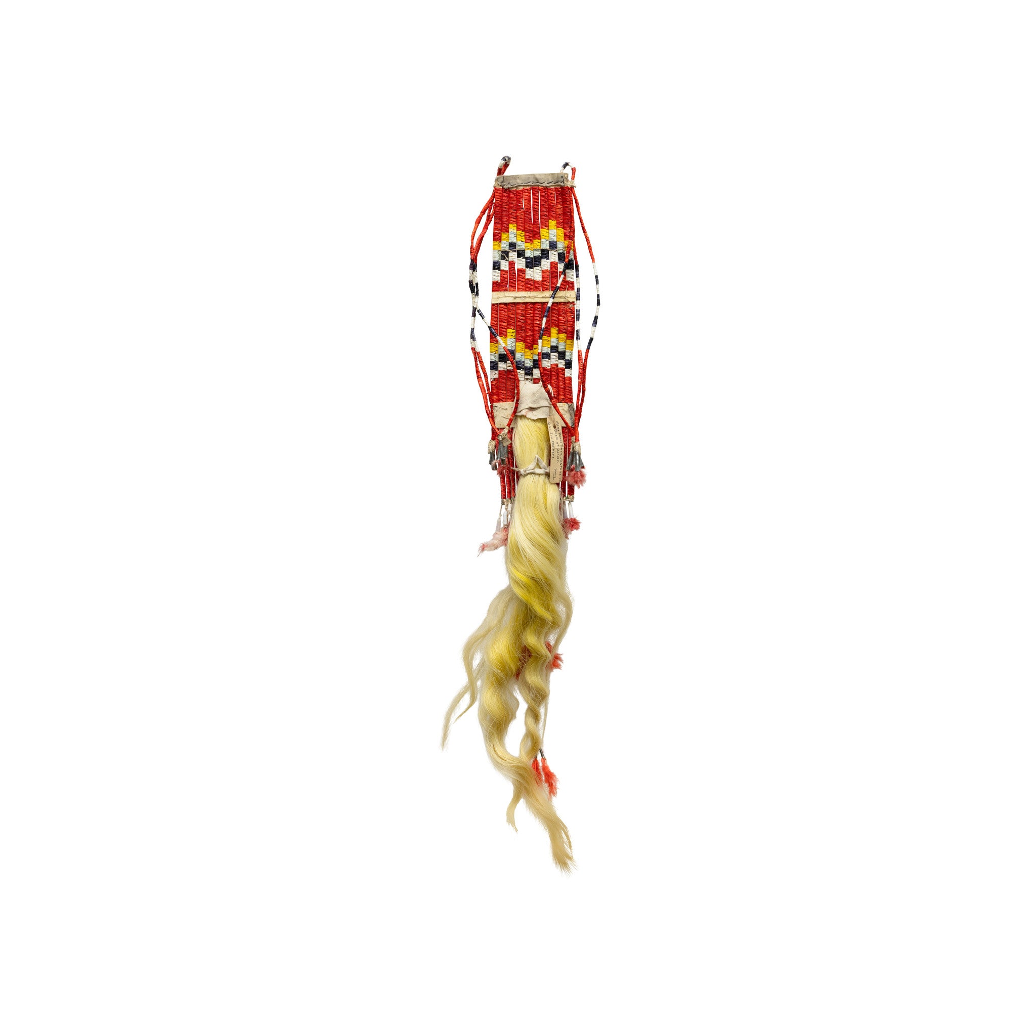 Northern Plains Quilled Hair Drop