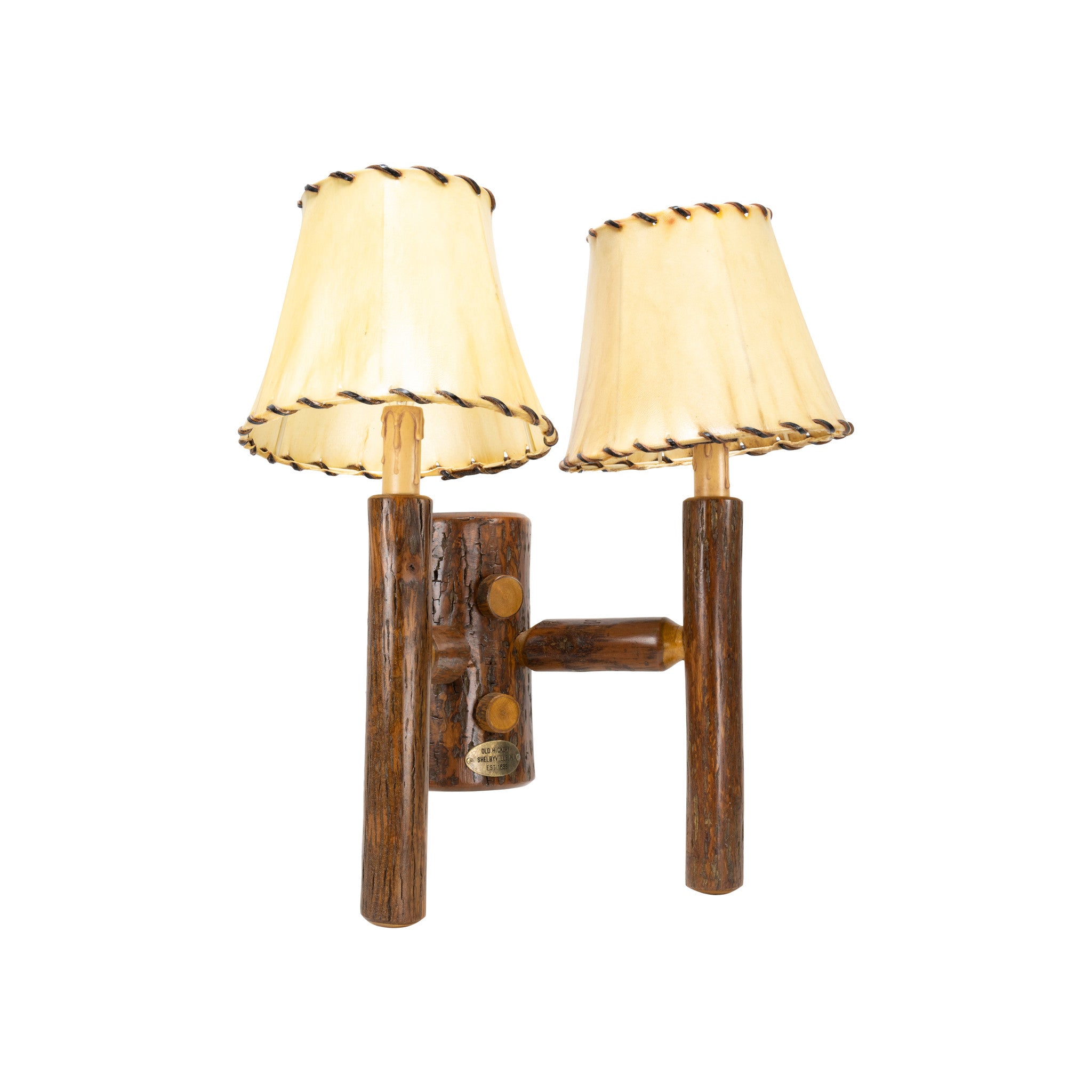 Old Hickory Rocky Mountain Double Sconce