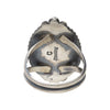 Navajo White Buffalo Turquoise Ring