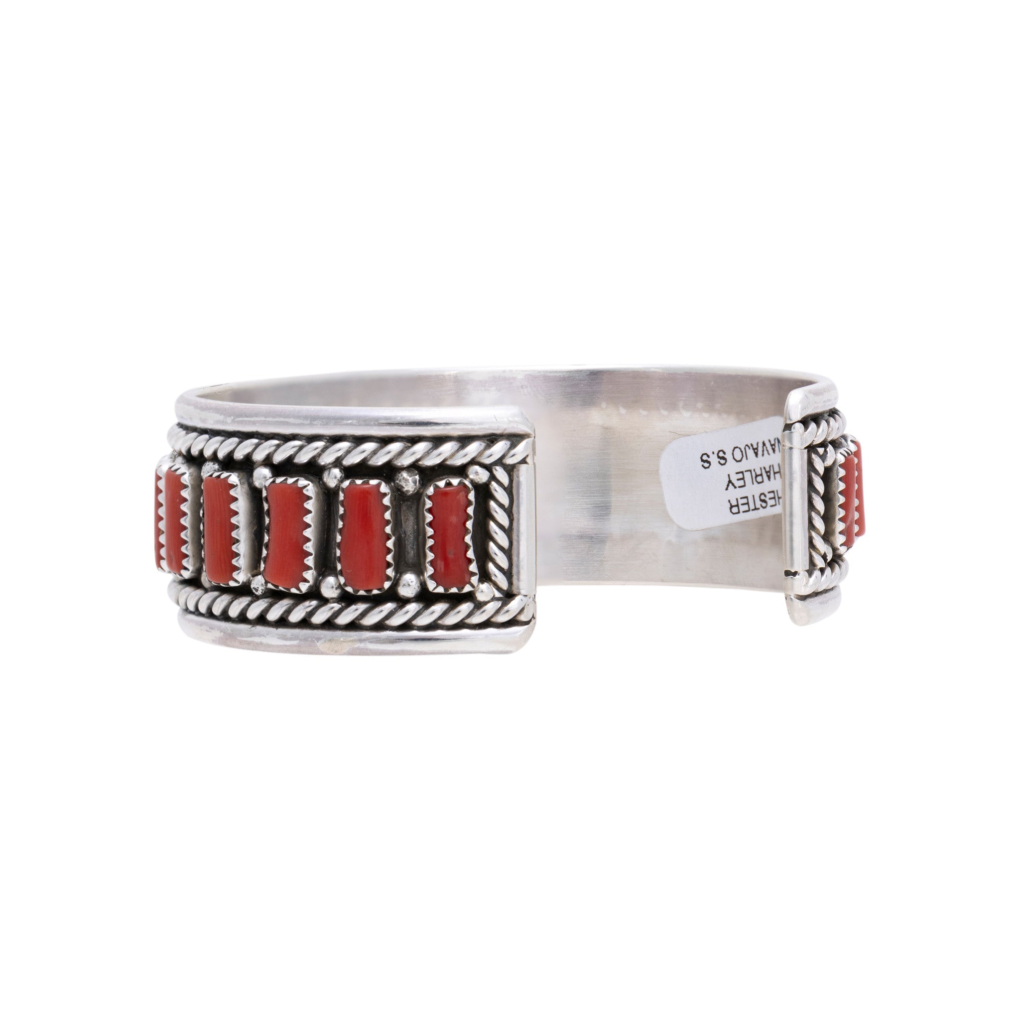 Navajo Coral Bracelet