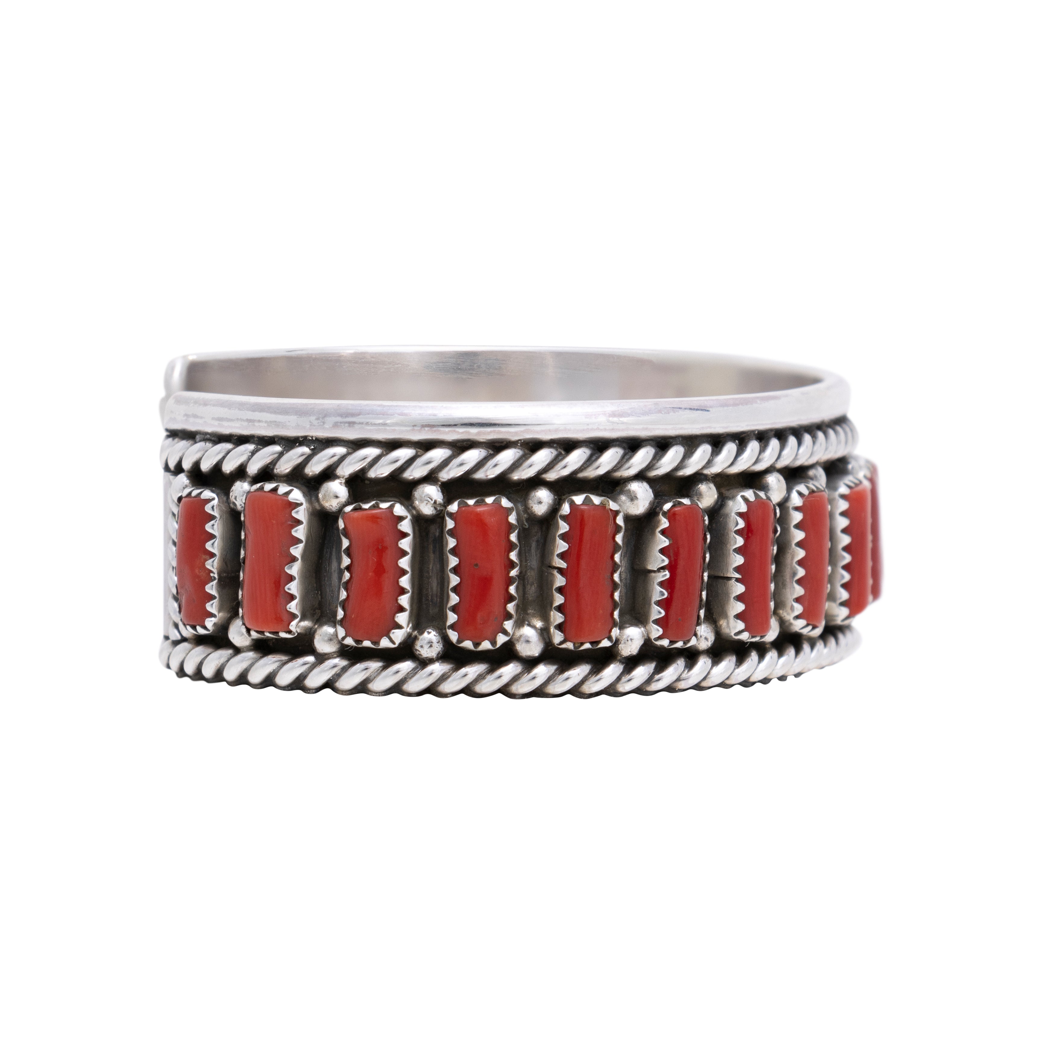 Navajo Coral Bracelet