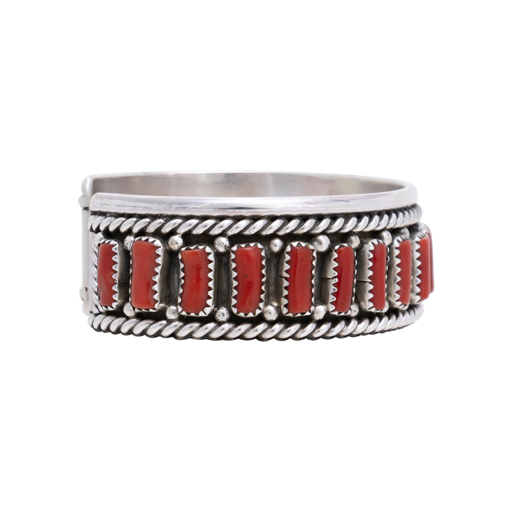 Navajo Coral Bracelet