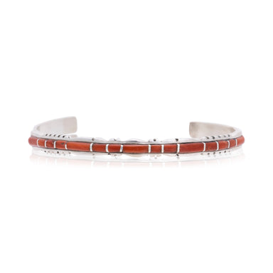 Zuni Coral Bracelet, Jewelry, Bracelet, Native