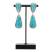 Navajo Turquoise Earrings, Jewelry, Earrings, Native