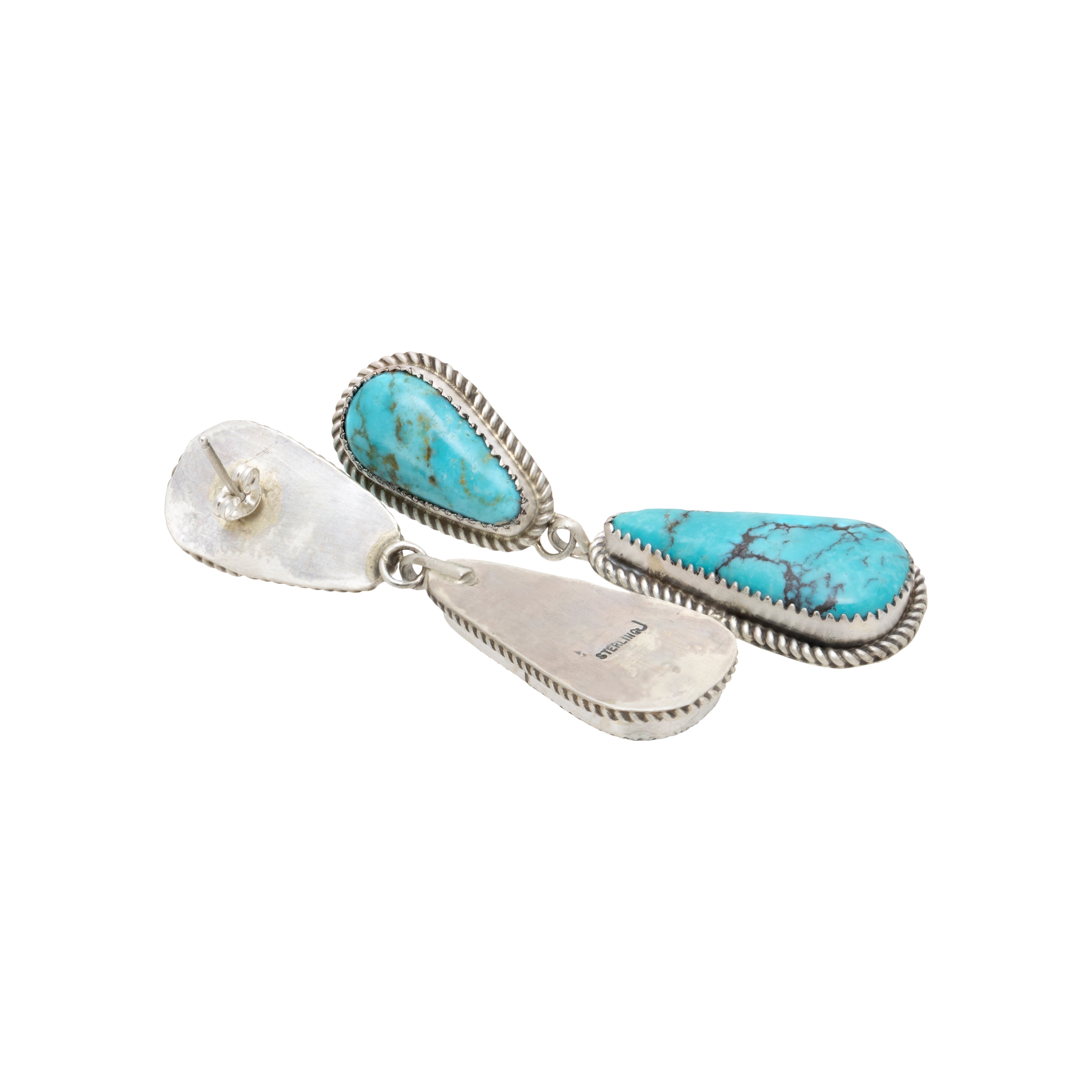 Navajo Turquoise Earrings