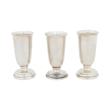 Sterling Silver Shot Glasses, Furnishings, Barware, Liquor Related
