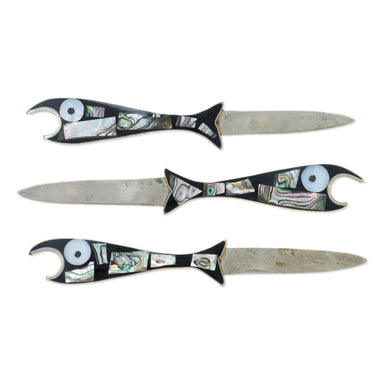 Set of 3 Fish Bottle Openers, Furnishings, Barware, Bottle Opener