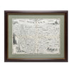 Montana Pictorial Map, Furnishings, Decor, Map