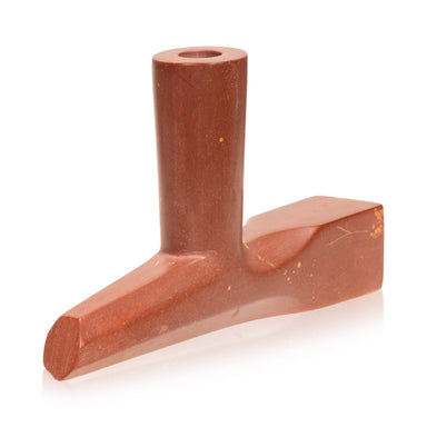 Sioux Catlinite T Pipe, Native, Pipe, Catlinite