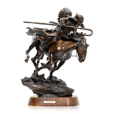 "Vying for the Coup" Bronze by Chris Navarro, Fine Art, Bronze, Limited