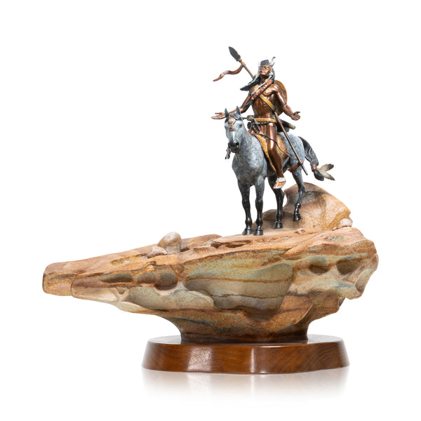 Worshipping the Sun God by Kevin McCarthy, Fine Art, Sculpture, Other