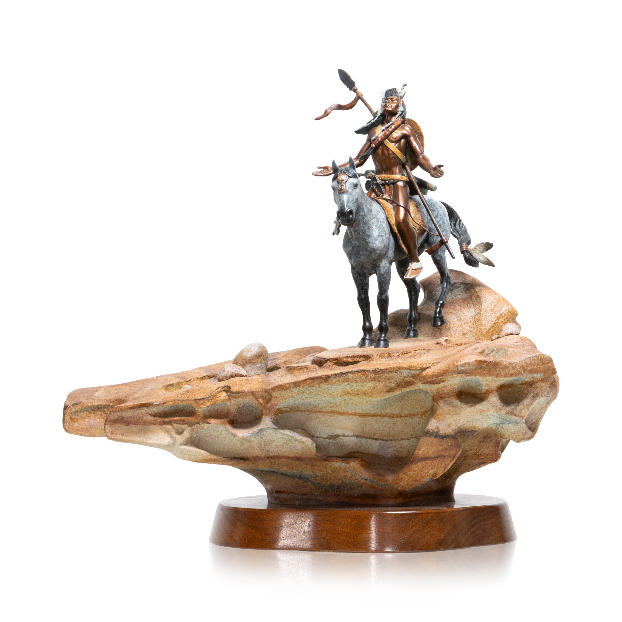 Worshipping the Sun God by Kevin McCarthy, Fine Art, Sculpture, Other