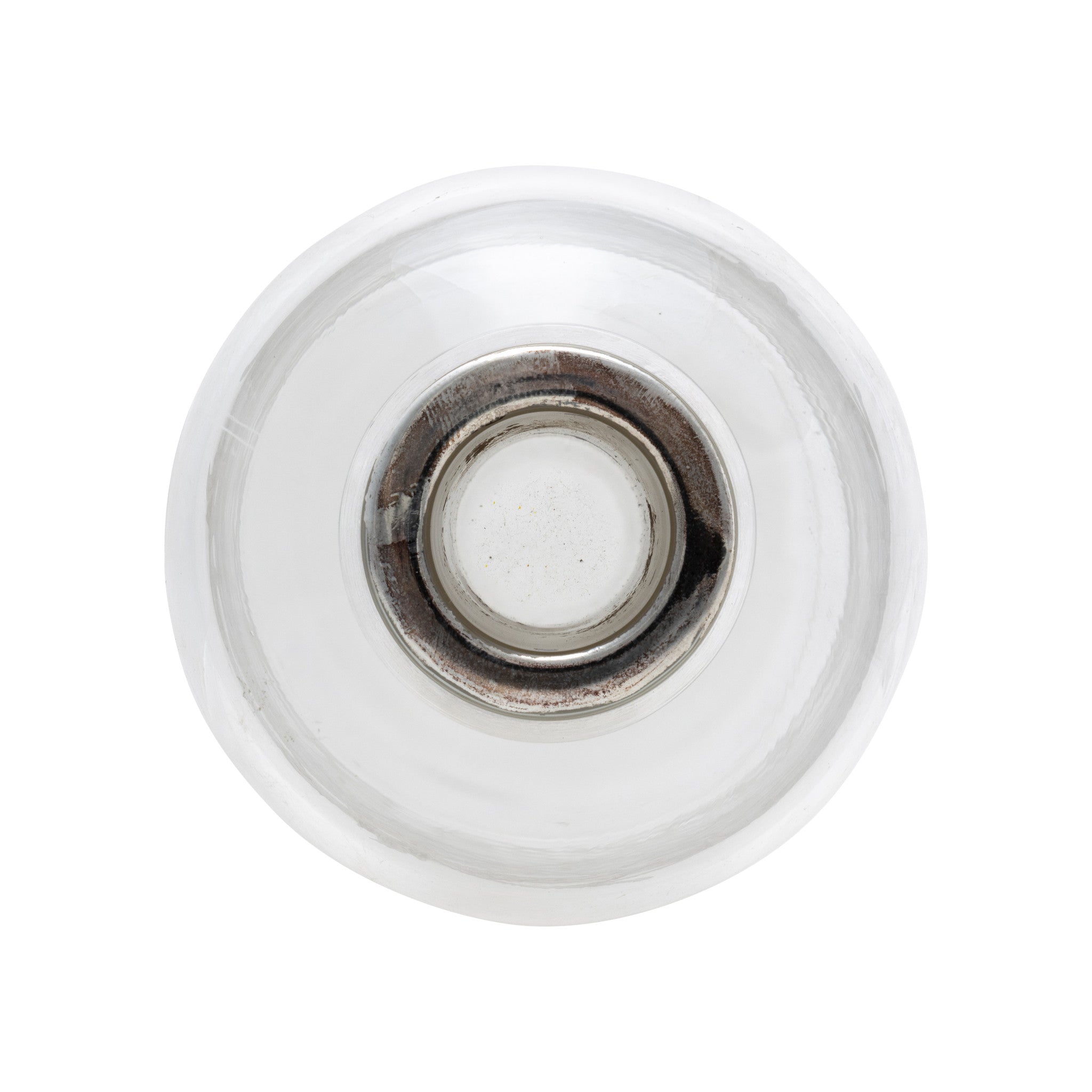 Silver Overlay Back Bar Bottle